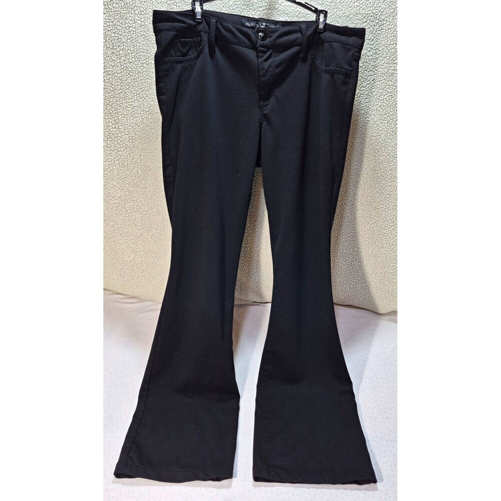 Torrid Source Of Wisdom Women's Size 18 Black Bootcut Pants Rayon/Nylon/Spandex